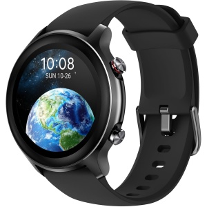Loddery Smartwatch, Reloj Inteligente Hombre con Oxímetro(SpO2), 1.3" Smart Watch con Medición de estrés, Pulsómetro, Sueño, Podómetro, Pulsera Actividad Impermeable para Android y iOS(2 Cables)