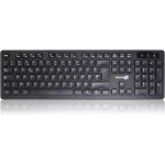 SIMPLETEK - Kit de ratón y teclado negro inalámbrico 2.4 G Layout FR francés | Teclado francés AZERTY | Teclado numérico ratón ergonómico 3 teclas receptor USB - Imagen 3