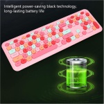 KAKAKE Teclado y Mouse Inalámbricos, Combinación de Teclado y Mouse Silenciosos y Livianos, Teclado y Mouse Inalámbricos Inteligentes Que Ahorran Energía, (Conjunto de Teclado y Mouse - Imagen 7
