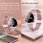 GIFTFIT Reloj Inteligente Mujer, Smartwatch Deportivo a Prueba de Agua IP68, 1.1inch Táctil Completa con Caloría, SpO2, Menstrual Registro, Podómetro Pulsera Actividad Inteligente con iOS Android - Imagen 7