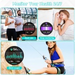 IDEALROYAL S52 Reloj Inteligente Hombre, 1.39" Smartwatch con Llamadas Bluetooth, Pulsómetro, Monitor de Sueño, Deportivos Impermeable IP68 Pulsera Actividad con 110+ Modos Deportivos para Android iOS - Imagen 4