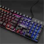 Mafiti RK101 Combo Teclado Español y Ratón,Teclado Retroiluminado y Ratón Gaming Retroiluminado, Sensación Mecánico Teclado, Ideal para Jugar y Trabajar - Imagen 5