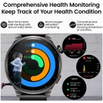 TOZO S5 - Reloj Inteligente para Hombre y Mujer, Smartwatch con 1.43'' AMOLED, Contestar/Hacer Llamadas y Más de 100 Modos Deportivos - Imagen 5