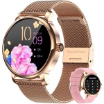 LEMFO Reloj Inteligente Mujer, 1.43" AMOLED Smartwatch Mujer con Función Femenina, Monitor Sueño, 120+ Modos Deportes, DIY Esfera Reloj, SpO2, Smartwatch para Android e iOS - Imagen 1