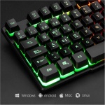 Mafiti RK101 Combo Teclado Español y Ratón,Teclado Retroiluminado y Ratón Gaming Retroiluminado, Sensación Mecánico Teclado, Ideal para Jugar y Trabajar - Imagen 3
