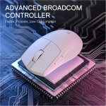 Redragon M916 PRO - Ratón inalámbrico para juegos (3 modos, 49 G, ultraligero, 26 K DPI, mango ergonómico, teclas totalmente programables, software compatible con asignaciones de teclas y DPI - Imagen 5