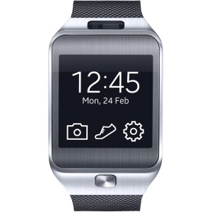 Samsung Gear 2 - SmartWatch (pantalla 1.63", cámara 2 MP, 4 GB, Dual-Core 1 GHz, 512 MB de RAM), gris