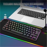RedThunder Teclado Mecánico Alámbrico Gaming 60%,Retroiluminación RGB Dinámica,Ratón Celular Ligero de 7200 dpi,Teclado Ultra-Compacto 62 Teclas Anti-ghosting,Disposición QWERTY ES,para PC/PS5/Xbox - Imagen 9