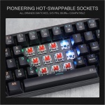Redragon Combinación de teclado y ratón para videojuegos BS136, 75% K628, teclado mecánico RGB inalámbrico trimodo y paquete de ratón para juegos de 8000 DPI - Imagen 5