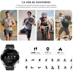 Blackview X1 Reloj Inteligente Deportivo para Hombre - Esfera DIY, Pulsometro, Pulsera Actividad Inteligente, para Android e iOS (Versión Mejorada) - Imagen 4