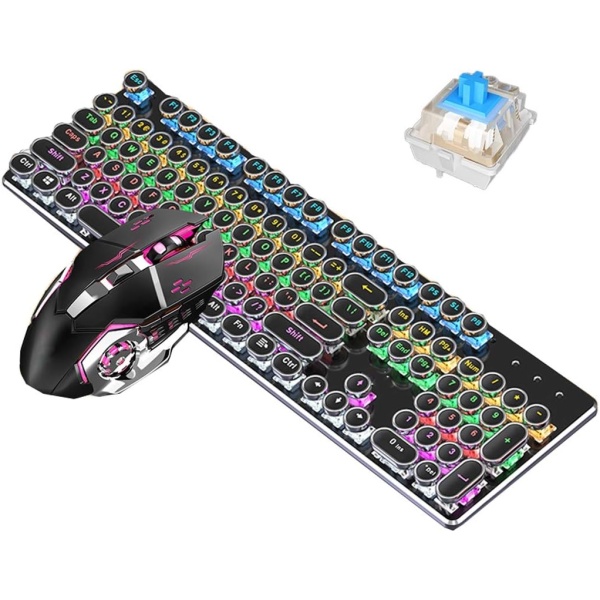ARCH Teclado Y Raton Inalambrico De Combinado con Teclas Multimedia
