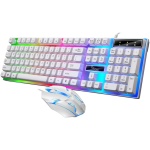 ARTIBETTER Colocar Ratón con Cable USB Accesorios De Juego Teclado Led y Teclado USB y Teclado Iluminado Teclado con Cable De Computadora Teclado Inalambrico Teclado Cableado - Imagen 1