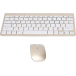 Aeun Combinación de Ratón y Teclado Inalámbrico Cómodo Teclado y Resistencia Al Desgaste del Ratón para Macbook para Escritorio para Windows - Imagen 1