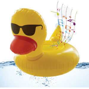 Altavoz flotante muvit life pato amarillo