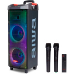 Altavoz trolley aiwa kbtus - 608 80w rms - Imagen 1
