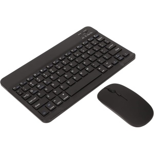 Annadue Combo de Teclado y Mouse inalámbricos de 2.4 GHz, dpi portátil Ajustable de Tres Niveles 800/1200/1600 Ratón de Juego Recargable para PC, computadora portátil y Notebook