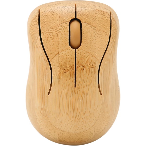 Annadue Dispositivos de Control Informatico de Madera de bambu Dispositivos