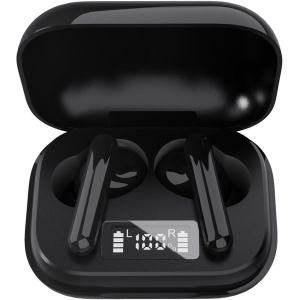 Auricular bluetooth denver twe - 38black estuche negro