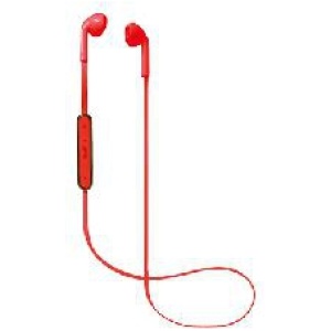 Auriculares bluetooth boton nevir rojo