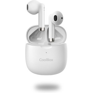 Auriculares coolbox tws - 01 manos libres blancos
