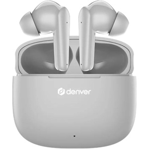 Auriculares denver twe - 48gr inalambrico gris