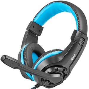 Auriculares gaming fury wildcat negro azul
