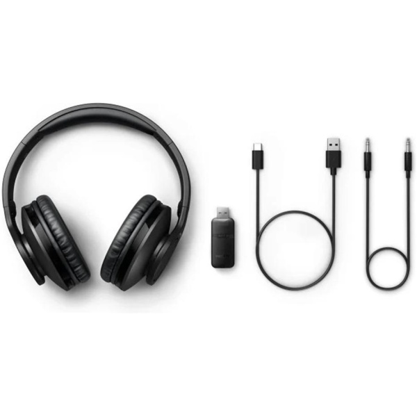 Auriculares inalambricos tv philips tah6206bk 00