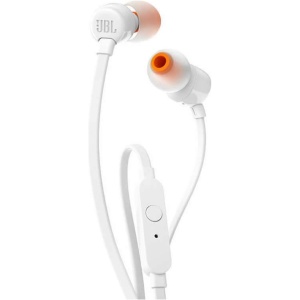 Auriculares intrauditivos jbl t110 white pure