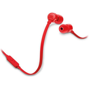 Auriculares intrauditivos jbl t160 red