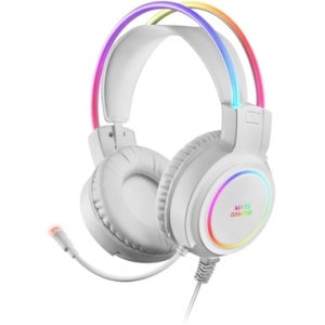 Auriculares mars gaming mhrgbw jack 3.5mm