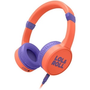 Auriculares micro energy sistem lol&roll orange
