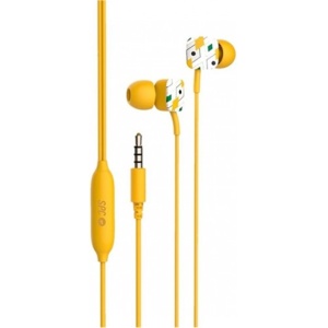 Auriculares micro spc hype amarillo conector