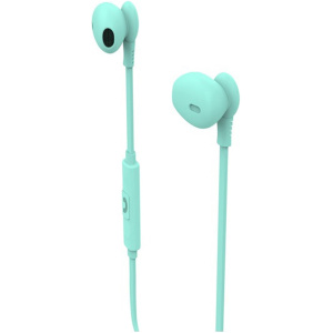 Auriculares muvit mc1 3.5 mm turquesa