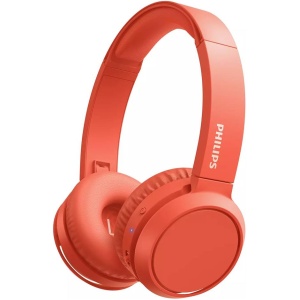 Auriculares philips tah4205rd 00 inalambrico rojo