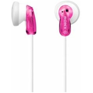 Auriculares sony mdre9lpp boton rosa