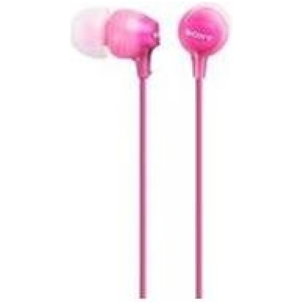 Auriculares sony mdrex15lppi rosa