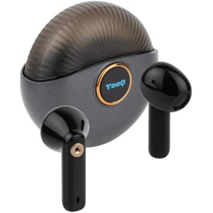 Auriculares tooq tqbwh - 0060g inalambrico gris