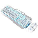 BUTIFULSIC 1 Juego Ratón Inalambrico Ordenadores Teclado Inalambrico Ratón De Teclado Inalámbrico Ratón De Teclado para Juego Computadora Ratón y Teclado - Imagen 1