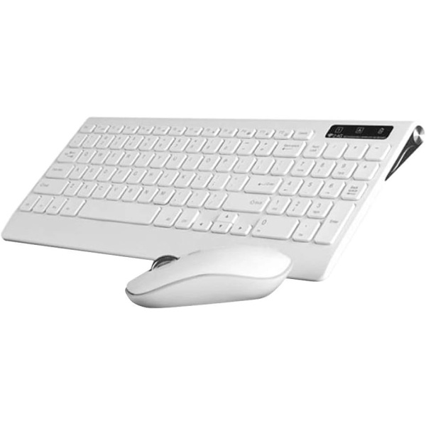 Backbayia Teclado digital inalambrico y raton para iMac iPad