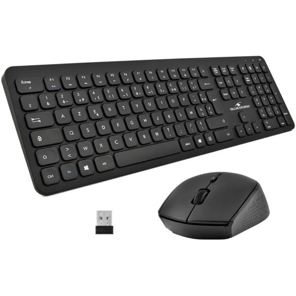 Bluestork Pack Easy Slim Teclado y Raton Inalambrico