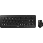 CHERRY DW 5100, Pack de Teclado y Ratón Inalámbricos, Distribución de Teclado Europeo QWERTY, Funciona con Pilas, Teclado Profesional Robusto, Ratón Ergonómico de 6 Botones, Negro - Imagen 1