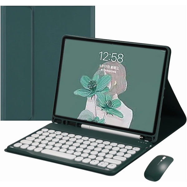 CLALOC Funda con Teclado para Samsung Galaxy Tab S9FE 2023