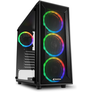 Caja ordenador gaming sharkoon tg4m atx