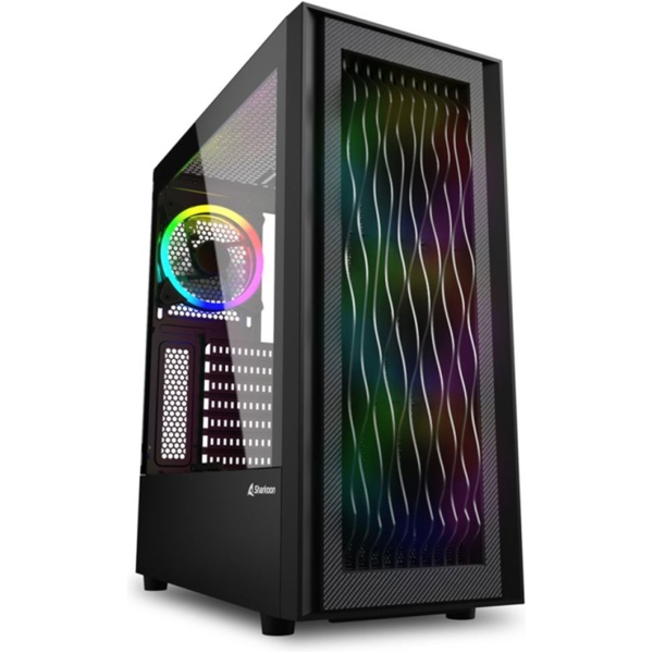 Caja ordenador gaming sharkoon wave atx