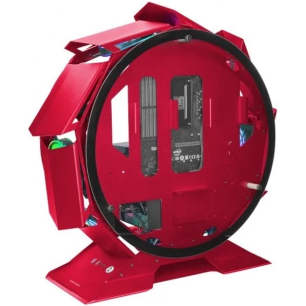 Caja ordenador mars gaming mcorbr rojo