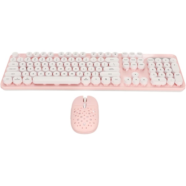 Combinacion de Teclado y Raton Inalambricos de 24G con Teclas