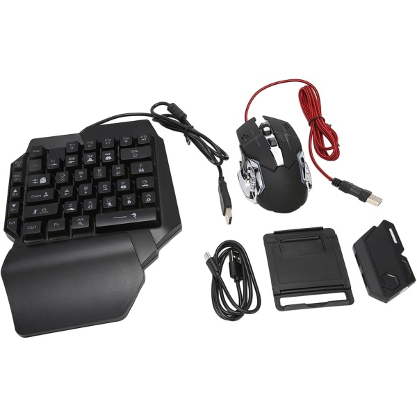Combo de Adaptador de Raton con Teclado Juego Compacto de
