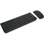 Combo de Ratón y Teclado Inalámbrico de 2,4G, Botón Silencioso Ajustable de 3 dpi, Teclado Ergonómico Negro de 64 Teclas para Escritorio - Imagen 1