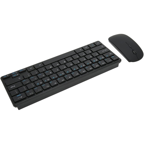 Combo de Raton y Teclado Inalambrico de 24G Boton Silencioso