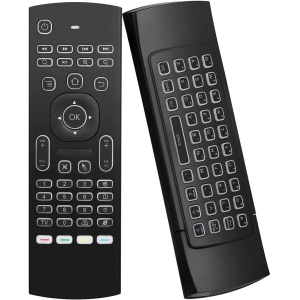 Correa MX3 RatóN de Aire Teclado InaláMbrico Retroiluminado Control Remoto Inteligente 2.4G RF para Tx3 H96 Android TV Box